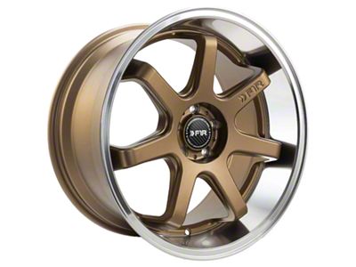F1R FC7 Bronze Wheel; 18x9.5 (10-14 Mustang GT w/o Performance Pack, V6)