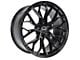 F1R FS3 Gloss Black Wheel; Rear Only; 20x10 (2024 Mustang)