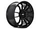 F1R F107 Gloss Black Wheel; 17x8 (94-98 Mustang)