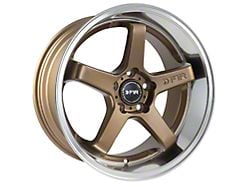 F1R FC5 Bronze Wheel; 18x9.5; 38mm Offset (94-98 Mustang)