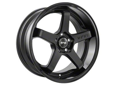 F1R FC5 Matte Black Wheel; 18x8.5 (94-98 Mustang)