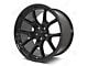 Factory Style Wheels Flow Forged Anniversary Style Gloss Black Wheel; Rear Only; 20x11 (06-10 RWD Charger)