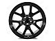 Factory Style Wheels Flow Forged Anniversary Style Gloss Black Wheel; Front Only; 20x9.5 (06-10 RWD Charger)