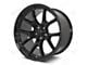 Factory Style Wheels Flow Forged Anniversary Style Gloss Black Wheel; Front Only; 20x9.5 (06-10 RWD Charger)