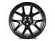 Factory Style Wheels Flow Forged Anniversary Style Satin Black Wheel; Rear Only; 20x11 (06-10 RWD Charger)