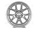 Factory Style Wheels Flow Forged Anniversary Style Satin Silver Wheel; Rear Only; 20x11 (06-10 RWD Charger)