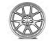 Factory Style Wheels Flow Forged Anniversary Style Satin Silver Wheel; Front Only; 20x9.5 (06-10 RWD Charger)