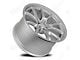 Factory Style Wheels Flow Forged Anniversary Style Satin Silver Wheel; Front Only; 20x9.5 (06-10 RWD Charger)