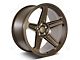 Factory Style Wheels Flow Forged Demon Style Matte Bronze Wheel; Rear Only; 20x10.5 (06-10 RWD Charger)