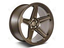 Factory Style Wheels Flow Forged Demon Style Matte Bronze Wheel; Front Only; 20x9.5; 18mm Offset (06-10 RWD Charger)