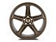 Factory Style Wheels Flow Forged Demon Style Matte Bronze Wheel; Front Only; 20x9.5 (06-10 RWD Charger)