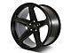 Factory Style Wheels Flow Forged Demon Style Satin Black Wheel; Front Only; 20x9.5 (06-10 RWD Charger)