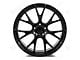 Factory Style Wheels Flow Forged Hellcat Style Gloss Black Wheel; Rear Only; 20x11 (06-10 RWD Charger)