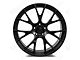 Factory Style Wheels Flow Forged Hellcat Style Satin Black Wheel; Front Only; 20x9.5 (06-10 RWD Charger)