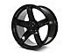 Factory Style Wheels Flow Forged HR2 Hellraiser Style Gloss Black Wheel; Rear Only; 20x11 (06-10 RWD Charger)