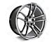 Factory Style Wheels Flow Forged HC2 Widebody Hellcat Style Crystal Grey Wheel; Front Only; 20x9.5 (06-10 RWD Charger)