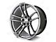 Factory Style Wheels Flow Forged HC2 Widebody Hellcat Style Crystal Grey Wheel; Front Only; 20x9.5 (06-10 RWD Charger)