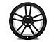 Factory Style Wheels Flow Forged HC2 Widebody Hellcat Style Gloss Black Wheel; Rear Only; 20x11 (06-10 RWD Charger)