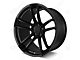 Factory Style Wheels Flow Forged HC2 Widebody Hellcat Style Satin Black Wheel; Front Only; 20x9.5 (06-10 RWD Charger)