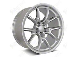 Factory Style Wheels Flow Forged Anniversary Style Satin Silver Wheel; 20x11 (18-23 Challenger Widebody)