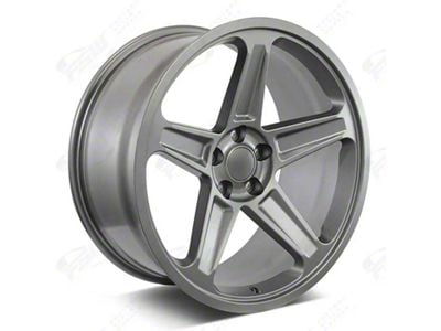 Factory Style Wheels Flow Forged Demon Style Gunmetal Wheel; Rear Only; 20x10.5 (08-23 RWD Challenger, Excluding Widebody)