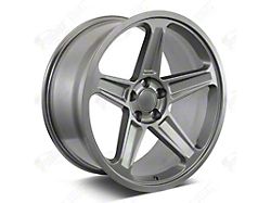 Factory Style Wheels Flow Forged Demon Style Gunmetal Wheel; Front Only; 20x9.5 (08-23 RWD Challenger, Excluding Widebody)