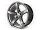 Factory Style Wheels Flow Forged HR2 Hellraiser Style Crystal Grey Wheel; Rear Only; 20x11; 22mm Offset (08-23 RWD Challenger, Excluding Widebody)