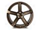 Factory Style Wheels Flow Forged HR2 Hellraiser Style Matte Bronze Wheel; Rear Only; 20x11 (08-23 RWD Challenger, Excluding Widebody)