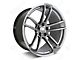 Factory Style Wheels Flow Forged HC2 Widebody Hellcat Style Crystal Grey Wheel; Front Only; 20x9.5 (08-23 RWD Challenger, Excluding Widebody)