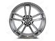 Factory Style Wheels Flow Forged HC2 Widebody Hellcat Style Crystal Grey Wheel; Front Only; 20x9.5 (08-23 RWD Challenger, Excluding Widebody)