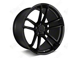 Factory Style Wheels Flow Forged HC2 Widebody Hellcat Style Satin Black Wheel; Front Only; 20x9.5 (08-23 RWD Challenger, Excluding Widebody)