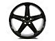 Factory Style Wheels Flow Forged Demon Style Gloss Black Wheel; Front Only; 20x9.5 (11-23 RWD Charger, Excluding Widebody)