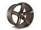 Factory Style Wheels Flow Forged HR2 Hellraiser Style Matte Bronze Wheel; Rear Only; 20x11 (11-23 RWD Charger, Excluding Widebody)