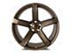 Factory Style Wheels Flow Forged HR2 Hellraiser Style Matte Bronze Wheel; Rear Only; 20x11 (11-23 RWD Charger, Excluding Widebody)