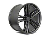 Factory Style Wheels ZL Split Style Matte Gunmetal Wheel; 20x10; 23mm Offset (10-15 Camaro)