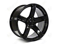 Factory Style Wheels Flow Forged HR2 Hellraiser Style Gloss Black Wheel; 20x11 (20-23 Charger Widebody)