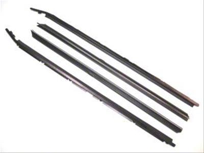 Inner Door Belt Weatherstrip Kit; Driver and Passenger Side (81-86 Mustang Coupe, Hatchback)