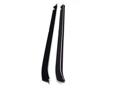 Inner Door Belt Weatherstrip Kit; Driver and Passenger Side (87-93 Mustang Convertible)