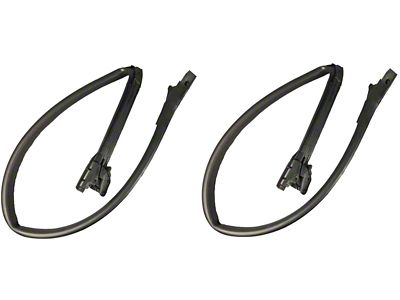 Upper Door Seal Kit; Driver and Passenger Side (94-04 Mustang)