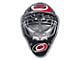 Carolina Hurricanes Embossed Helmet Emblem; Red and Black (Universal; Some Adaptation May Be Required)