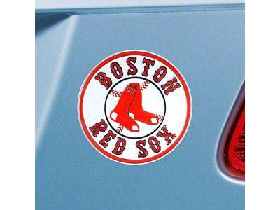 Boston Red Sox Emblem; Red (Universal; Some Adaptation May Be Required)