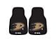 Carpet Front Floor Mats with Anaheim Ducks Logo; Black (Universal; Some Adaptation May Be Required)