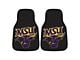 Carpet Front Floor Mats with Minnesota State-Mankato University Logo; Black (Universal; Some Adaptation May Be Required)