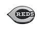 Cincinnati Reds Emblem; Chrome (Universal; Some Adaptation May Be Required)