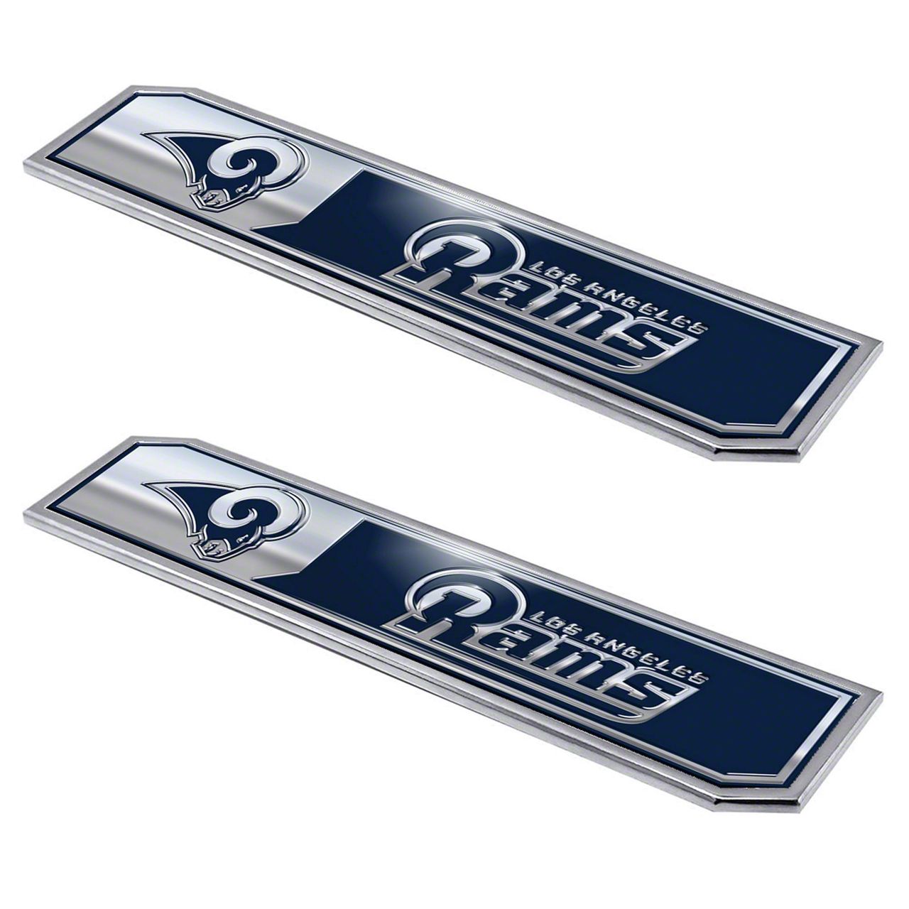 Challenger Los Angeles Rams Embossed Emblems; Blue (Universal; Some ...