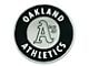 Oakland Athletics Emblem; Chrome (Universal; Some Adaptation May Be Required)