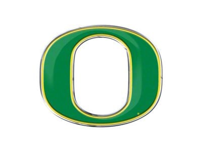 University of Oregon Embossed Emblem; Green (Universal; Some Adaptation May Be Required)