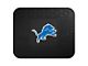 Utility Mat with Detroit Lions Logo; Black (Universal; Some Adaptation May Be Required)