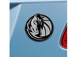 Dallas Mavericks Emblem; Chrome (Universal; Some Adaptation May Be Required)