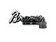 Atlanta Braves Molded Emblem; Chrome (Universal; Some Adaptation May Be Required)